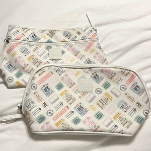 Large Travel Cosmetic Bag Set